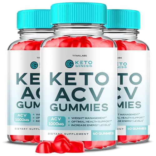 (3 Pack) Keto Genesis Keto ACV Gummies, Keto Genesis ACV Gummies, Keto Genesis Advanced Titan Labs uk supplements