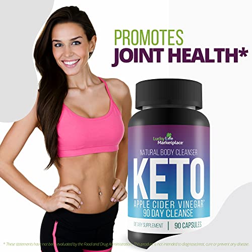 3X Keto Apple Cider Vinegar 90 Day Cleanse - Promote Health & Wellness - Flush Waste Generic uk supplements