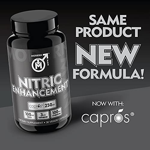 Nitric Oxide Enhancement by Modern Man – Pump Enhancing Alpha Male Booster for Men Modern Man Products uk supplements