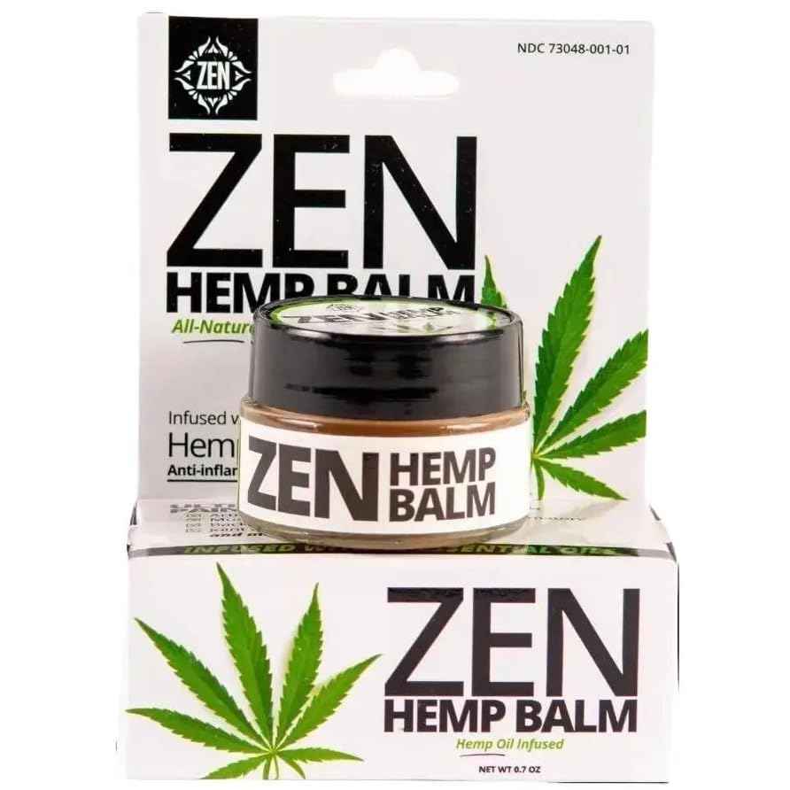 ZEN Hemp Balm – Concentrated Plant-Based Topical Balm – 0.7 oz ZEN uk supplements