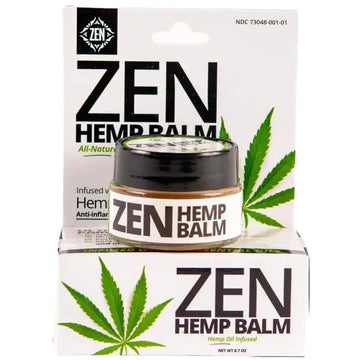 ZEN Hemp Balm – Concentrated Plant-Based Topical Balm – 0.7 oz ZEN uk supplements