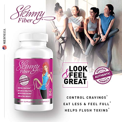 Skinny Fiber 120 Capsules, Appetite Suppressant Effective Weight Management for Women Skinny Fiber uk supplements