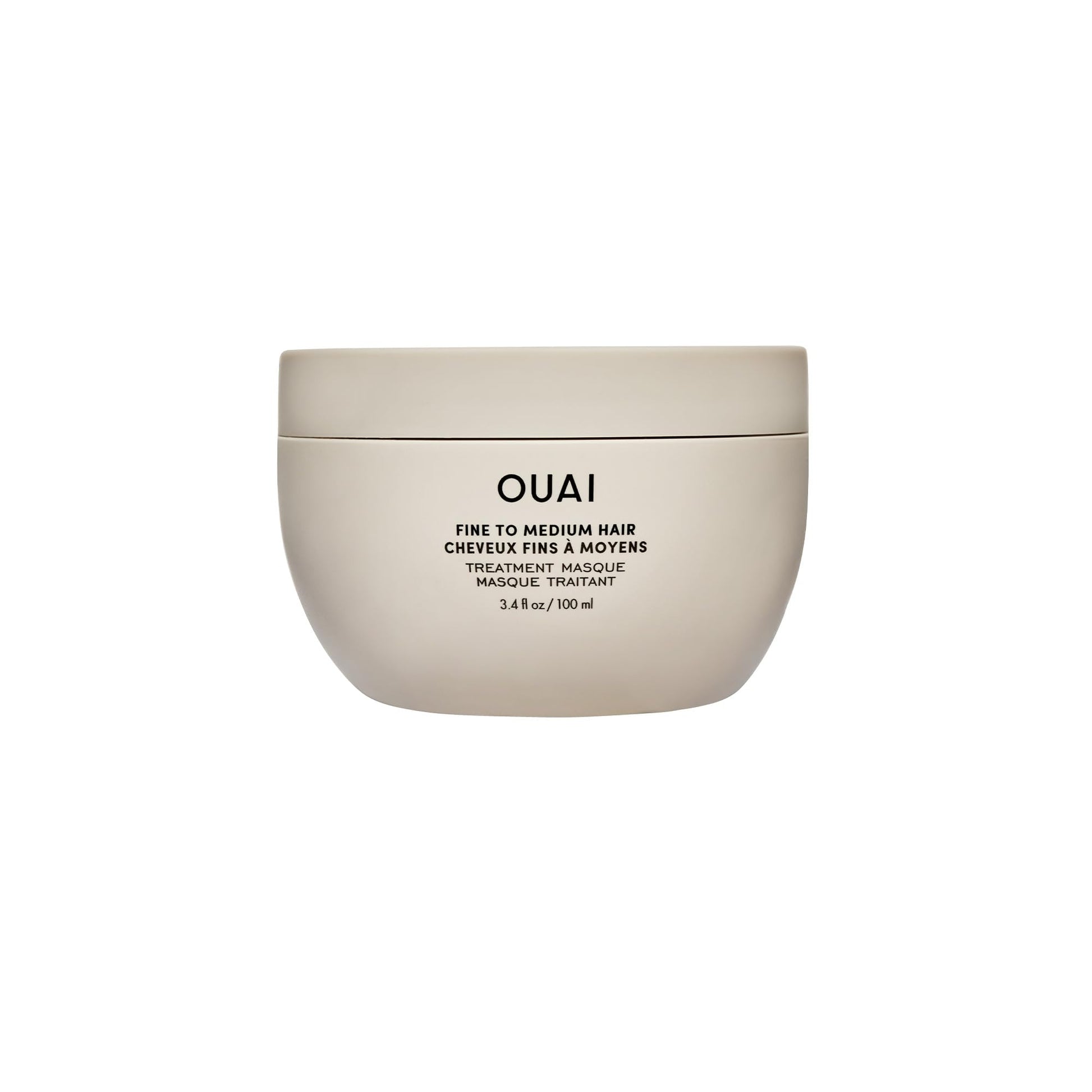 OUAI Fine to Medium Hair Treatment Masque - Mask for Hair Repair, Hydration and Shine - With Shea Butter, Keratin and Panthenol - Paraben, Phthalate and Sulfate Free (3.4 Oz) OUAI uk supplements