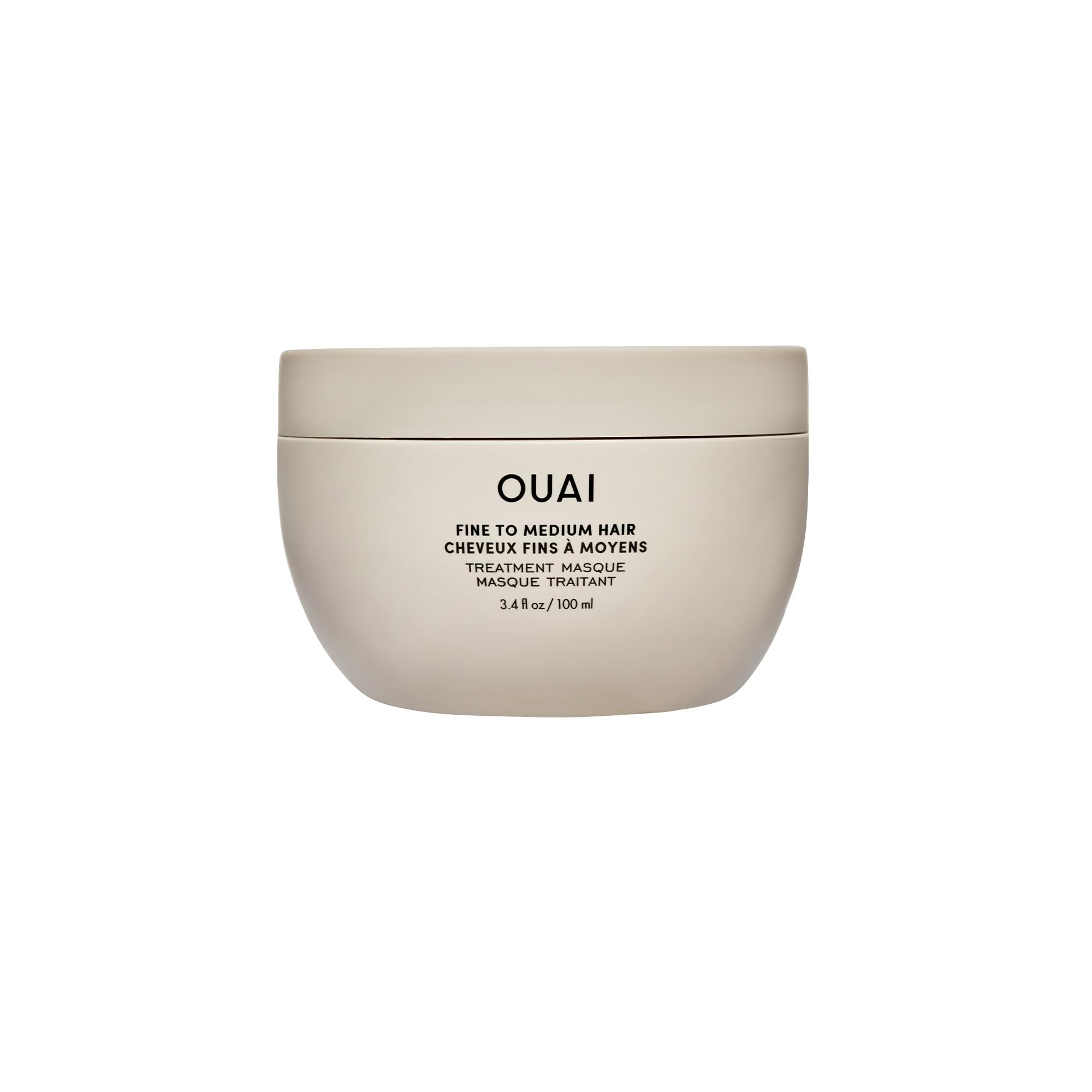 OUAI Fine to Medium Hair Treatment Masque - Mask for Hair Repair, Hydration and Shine - With Shea Butter, Keratin and Panthenol - Paraben, Phthalate and Sulfate Free (3.4 Oz) OUAI uk supplements