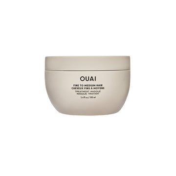 OUAI Fine to Medium Hair Treatment Masque - Mask for Hair Repair, Hydration and Shine - With Shea Butter, Keratin and Panthenol - Paraben, Phthalate and Sulfate Free (3.4 Oz) OUAI uk supplements