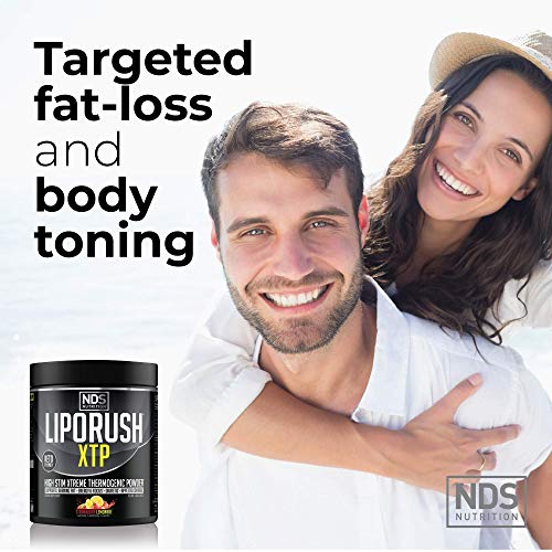 LIPORUSH NDS Nutrition XTP Thermogenic Fat Burner with L-Carnitine - Energy, Focus LIPORUSH uk supplements