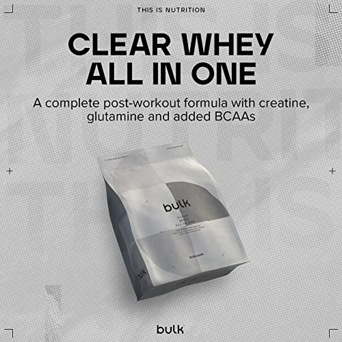 Bulk Clear Whey All in One, Protein Powder Shake, Blue Raspberry, 500 g Bulk uk supplements