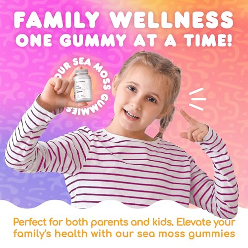 Biolore Sea Moss Gummies with Elderberry, Contains Irish Sea Moss, Organic Extract Biolore uk supplements