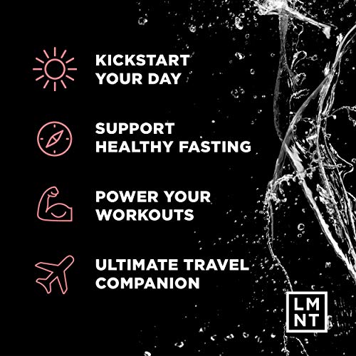 LMNT Zero-Sugar Electrolytes - Raspberry Salt - Hydration Powder Packets | No Dodgy Drink LMNT uk supplements
