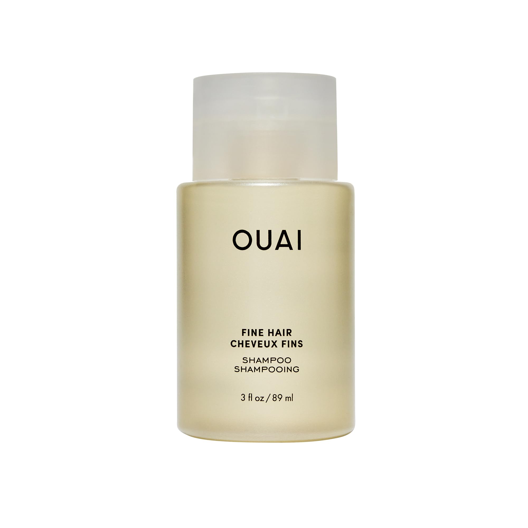 OUAI Fine Shampoo Travel Size - Volumizing Shampoo with Strengthening Keratin, Biotin & Chia Seed Oil for Fine Hair - For Clean, Weightless Body - Paraben, Phthalate & Sulfate Free Hair Care (3 Fl Oz) OUAI uk supplements