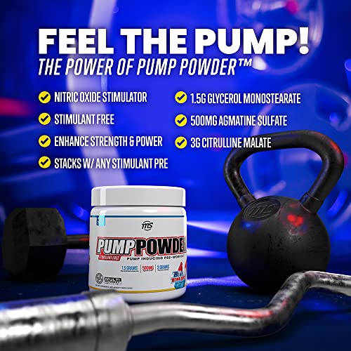 MAN Sports Pump Powder Blue Bombsicle - Stimulant Free Pre Workout Drink MAN Sports uk supplements