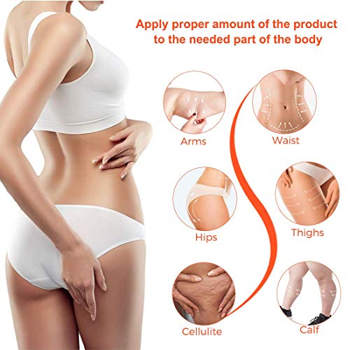 MYSHELL Hot Cream, Fat Burner Sweat Cream,Slimming Cream 250ml,Cellulite Treatment MYSHELL uk supplements