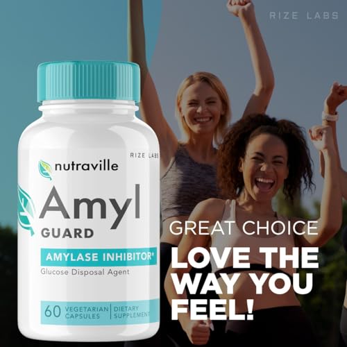rize labs Nutraville Amyl Guard Dietary Supplement, Nutraville Amyl Guard Weight Loss Pills rize labs uk supplements