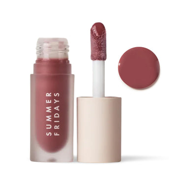 Summer Fridays Dream Lip Oil - Hydrating Tinted Lip Gloss Oil - Non-Sticky Formula with Skincare Benefits for Long-Lasting Softness + Shine - Effortless Beauty Gifts - Soft Mauve (0.15 Oz) Summer Fridays uk supplements