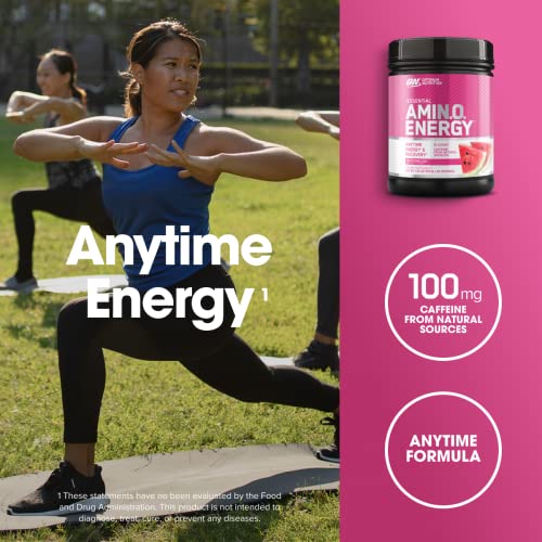 Optimum Nutrition Amino Energy - Pre Workout with Green Tea, BCAA, Amino Acids Optimum Nutrition uk supplements