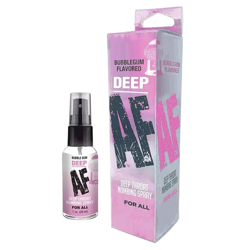 Naughty Kitty Kat Deep AF Deep Throat Spray (Bubblegum) Naughty Kitty Kat uk supplements