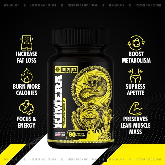 Iridium Labs Kimera Thermogenic Fat Burner - Weight Loss Supplement & Energy Booster Iridium Labs uk supplements