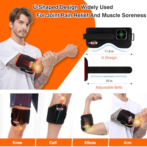 Cordless Red Light Therapy for Knee, Infrared Light Therapy Devices for Knee Pain Relief, Meniscus Injury agiogio uk supplements