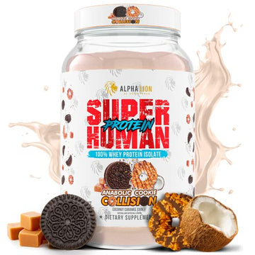 ALPHA LION Superhuman Whey Protein Powder, Great Tasting Pure Whey Protein Isolate ALPHA LION uk supplements