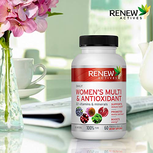 Renew Actives Women's Multi-Vitamin & Antioxidant: Daily Health Supplement for Woman Renew Actives uk supplements