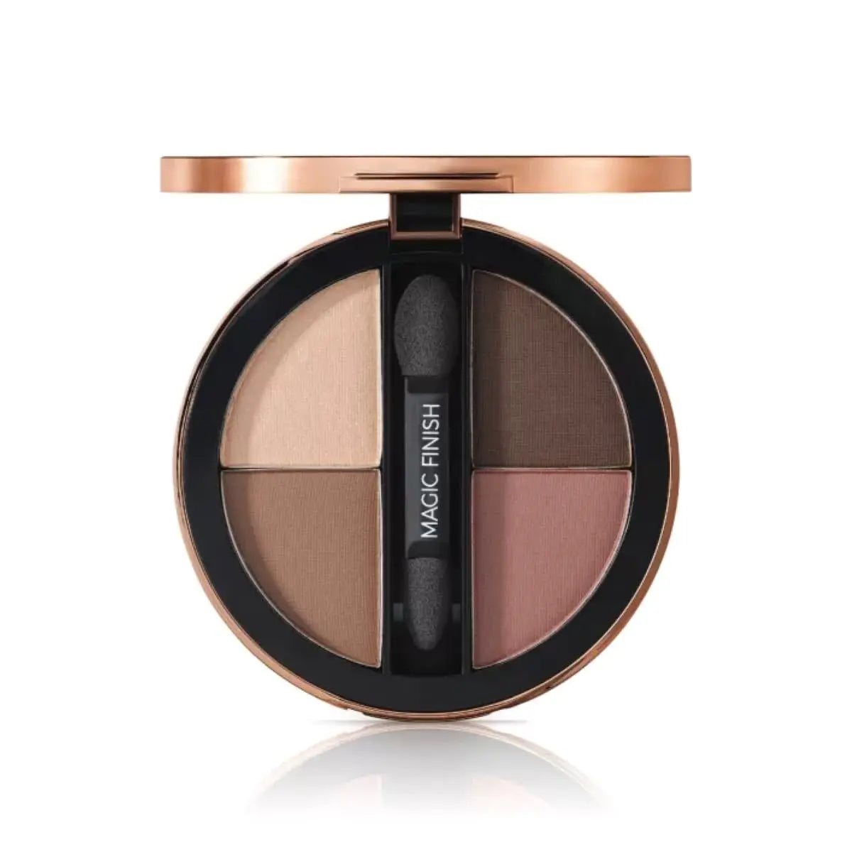 M. Asam MAGIC FINISH Eyeshadow Palette Satin Eyeshadow No. 1-4-in-1 make-up with hyaluronic acid, ultra-fine pigments, satin finish & intense color, case with mirror & applicator, 4 x 0.08 Oz M. Asam uk supplements