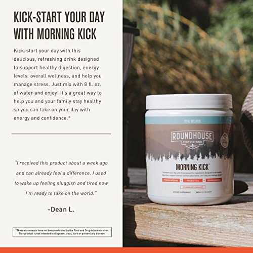 ROUNDHOUSE PROVISION Morning Kick, Powder Supplement for Healthy Digestion ROUNDHOUSE PROVISION uk supplements