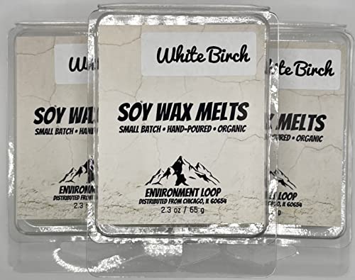 Environment Loop Wax Melt Cubes, 3 Pack of 2.3 OZ Soy Wax Melts for Warmers, Maximum Scent Environment Loop uk supplements