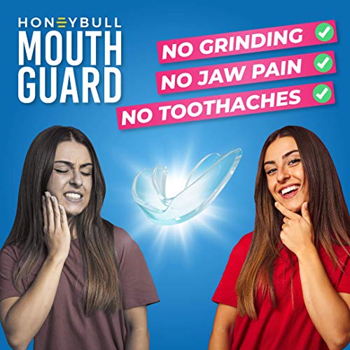 HONEYBULL Mouth Guard for Grinding Teeth [6 Pack] 1 Size for Heavy Grinding | Comfortable HoneyBull uk supplements
