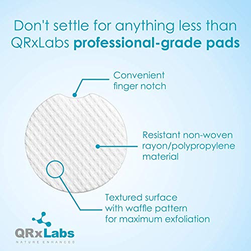 QRxLabs Glycolic Acid 20% Resurfacing Pads for Face & Body with Vitamins B5 QRxLabs uk supplements