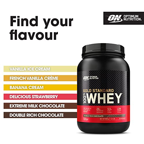 Optimum Nutrition Gold Standard Whey Protein, Muscle Building Powder with Naturally Occurring Optimum Nutrition uk supplements