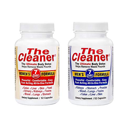 Century Systems The Cleaner 2 Pack Bundle 7 Day Women's and 7 Day Men's Ultimate Body Century Systems uk supplements