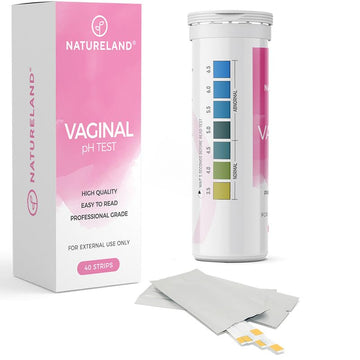 Natureland Vaginal Health pH Test Strips, Feminine pH Test, Value Pack Natureland uk supplements
