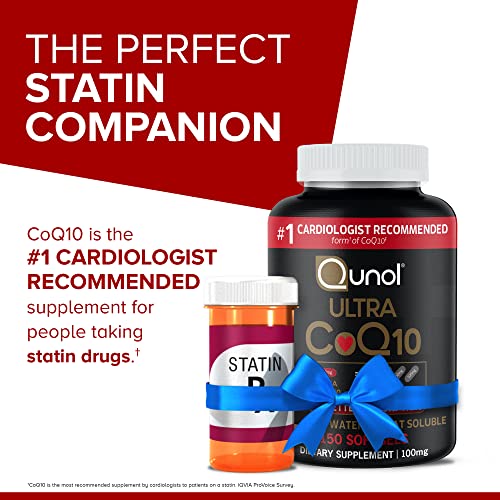 Qunol Ultra CoQ10 100mg Softgels- 3X Better Absorption Coenzyme Q10 Supplements Qunol uk supplements