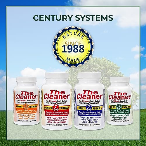 Century Systems The Cleaner Detox, Powerful 14-Day Complete Internal Cleansing Formula Century Systems uk supplements