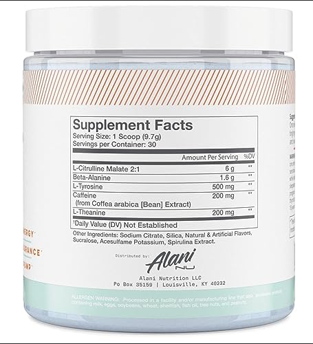 Alani Nu Breezeberry Pre Workout and BCAA Hawaiian Shaved Ice Post Workout Powder Alani Nu uk supplements