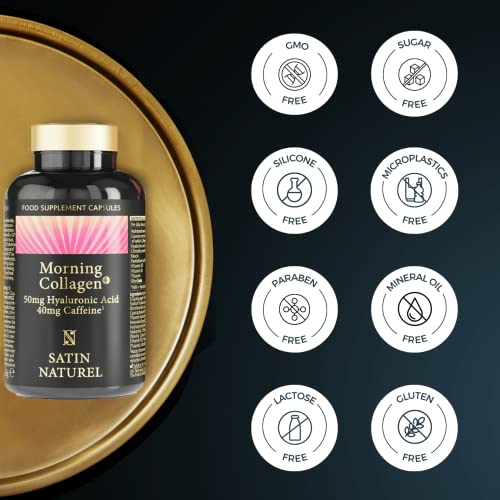 Marine Collagen - 60 Capsules of Type 1 Hydrolysed Marine Collagen SatinNaturel uk supplements