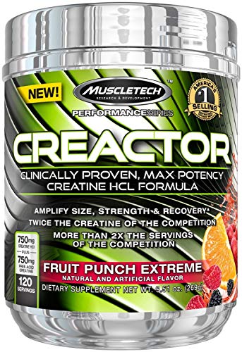 MuscleTech Cell-Tech Creactor - Creatine HCl Formula - Muscle Builder for Men & Women MuscleTech uk supplements