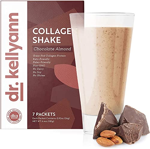 Dr. Kellyann Keto Chocolate Almond Shakes - 100% Grass Fed Collagen Protein by Bone Dr. Kellyann uk supplements