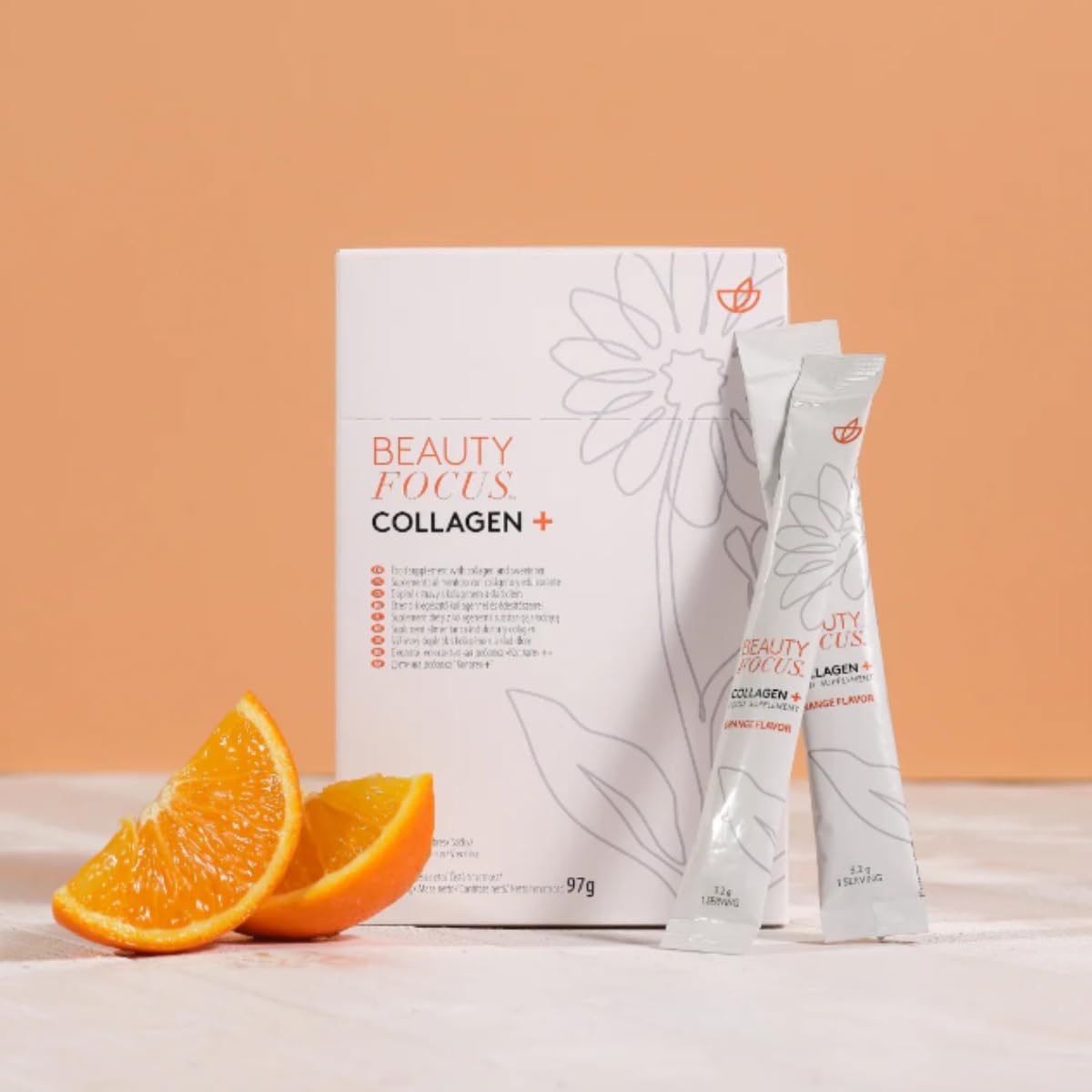 NuSkin Beauty Focus Collagen+ 30 sachets are Highly Digestible Collagen Generic uk supplements