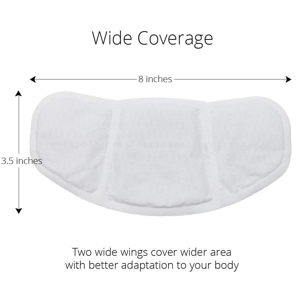 (5 Patches) CrampCareH PMS/Menstrual Cramps Relief Heat Patch with Wide Wings, FDA Registered CrampCareH uk supplements