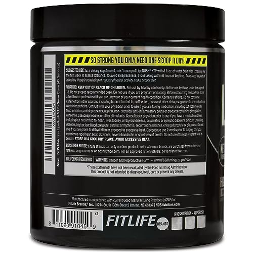 LIPORUSH NDS Nutrition XTP Thermogenic Fat Burner with L-Carnitine - Energy, Focus LIPORUSH uk supplements