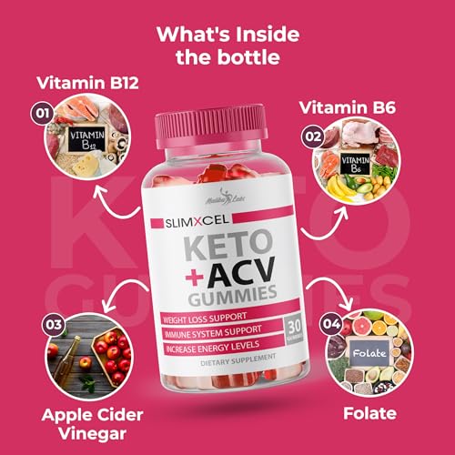 SlimXcel Keto ACV Gummies Weight Loss - 1500mg Once a Day, Strong Time Released Advanced Malibu Labs uk supplements