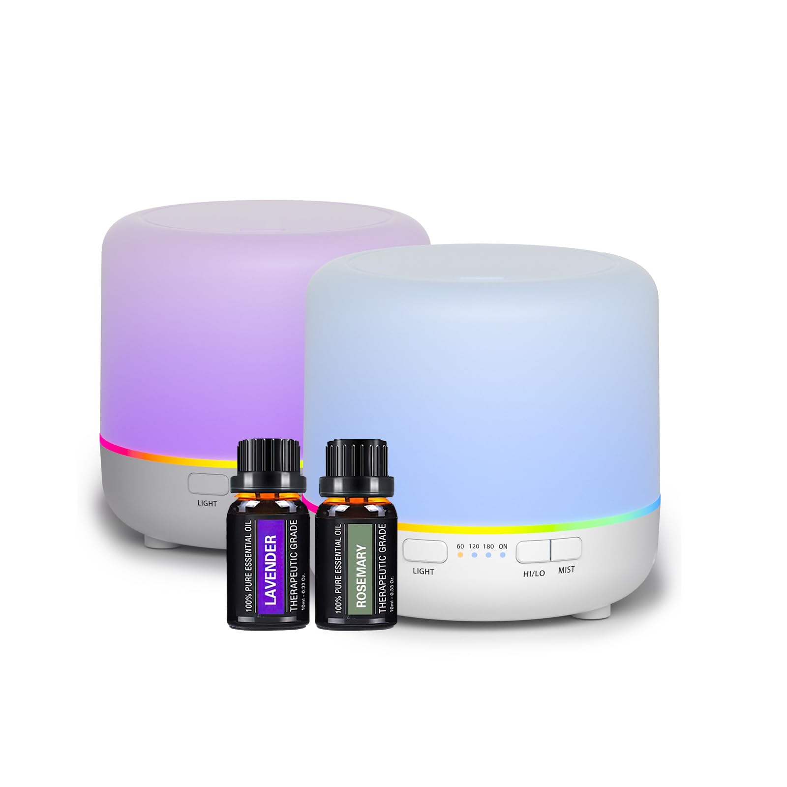 Otheya Scent Essential Oil Diffuser 2 Pack 200 ML Ultrasonic Cool Mist Humidifiers and Aroma Diffuser Otheya uk supplements