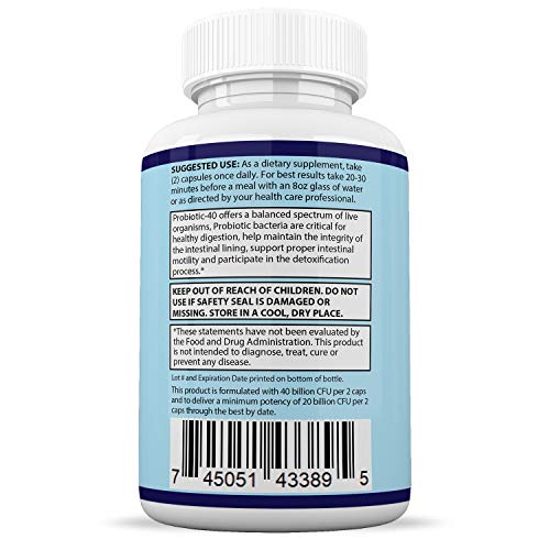 Justified Laboratories (3 Pack) Clear Nails Plus Max Pills 40 Billion CFU Probiotic 60 Caps Justified Laboratories uk supplements