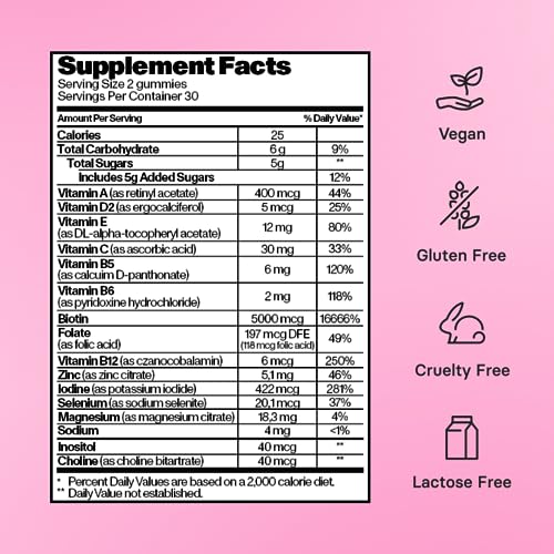 Bloom Hair Gummies for Faster Hair Growth & Biotin Vitamins for Rapid Hair Growth Bloom Hair uk supplements