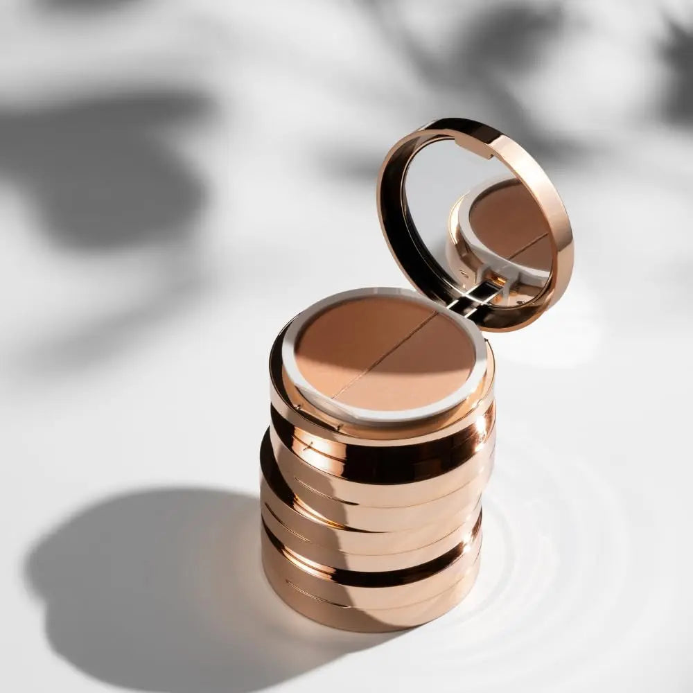 Emani Blush & Bronzer - Natural Mineral Pressed Bronzer for Face - Radiant Skin Blush for Sun Kissed Glow, All Skin Types including Sensitive Skin, Copacabana Emani uk supplements