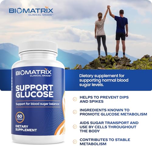 BioMatrix Blood Sugar Support Supplement w/Cinnamon, Gymnema, Lipoic Acid, Vanadyl BioMatrix uk supplements