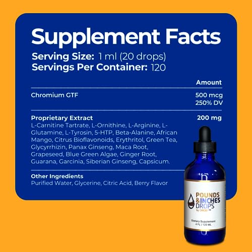 Dirobi Pounds and Inches Weight Management Drops, Liquid Supplement Pounds and Inches Drops uk supplements