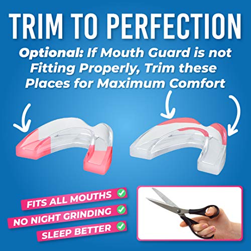 HONEYBULL Mouth Guard for Grinding Teeth [6 Pack] 1 Size for Heavy Grinding | Comfortable HoneyBull uk supplements